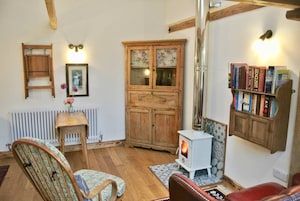 Nhà | Phòng khách | TV 30-inch có truyền hình kỹ thuật số, lò sưởi