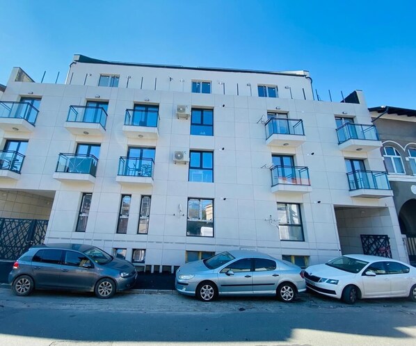 Façade de l’hébergement