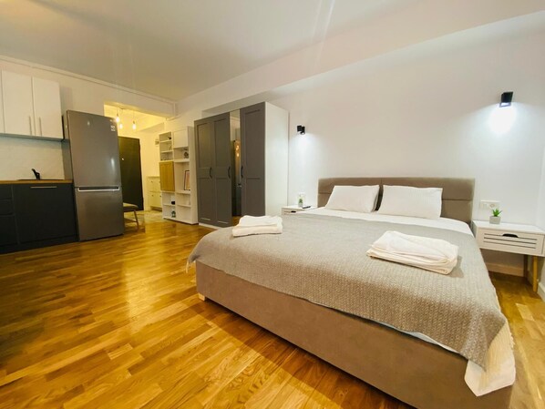 Deluxe Σουίτα | 1 υπνοδωμάτιο, δωρεάν Wi-Fi 