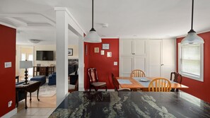 Cabin, 3 Bedrooms | Private kitchen | Fridge, oven, coffee/tea maker, toaster - Cozy Colchester Cabin near Lake by RedAwning (Colchester)