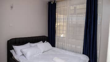 1 bedroom, iron/ironing board, free WiFi, bed sheets