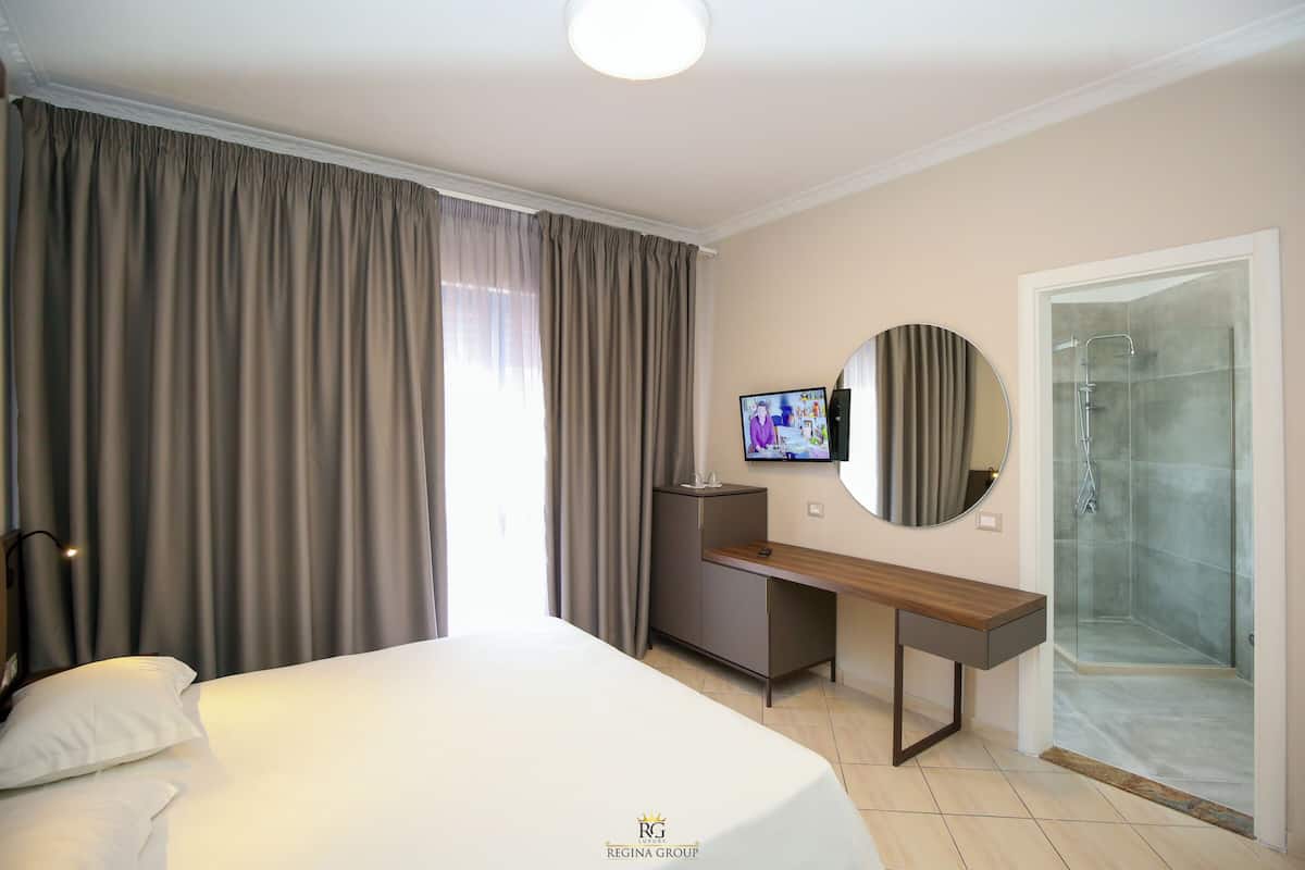 Comfort Double Room | Individually furnished, desk, laptop workspace, free WiFi
