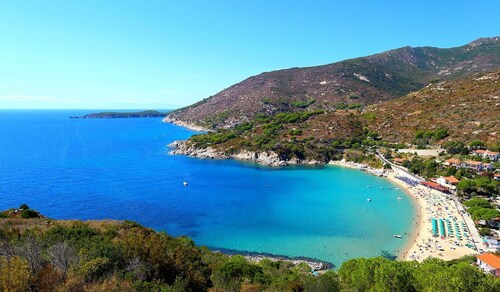 Panoramic position on the bay of Cavoli