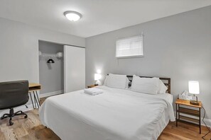 3 chambres, fer et planche Ă repasser, Wi-Fi, draps fournis