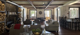 Borrow an 850 acre estate and a 7 bedroom house.