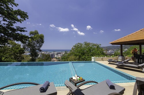 Villa Yoosook Private Pool Sea View Villa Phuket with pool table, gym and sauna