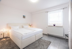 1 Schlafzimmer, kostenloses WLAN, Bettwäsche