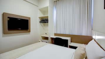 Standard Double Room | Minibar, desk, laptop workspace, iron/ironing board