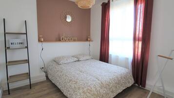 1 makuuhuone, Wi-Fi, vuodevaatteet