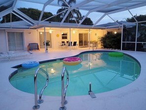 Außenpool, beheizter Pool