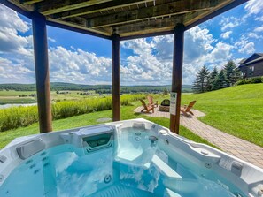 Baignoire à remous extérieure