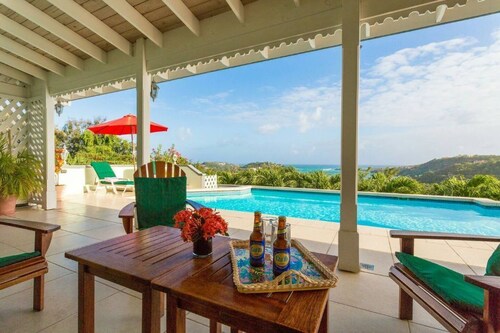3 bedroom Villa with pool -Calivigny Gardens  Westerhall  Grenada 