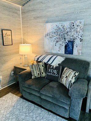 TV connectée, cheminée