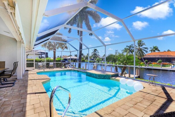 House, Multiple Beds (100 Bonita Court) | Pool | A heated pool - 100 Bonita Court (Marco Island)