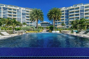 An infinity pool