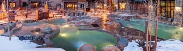 Piscina interna, piscina externa