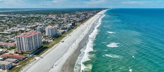 Home Away From Home w/ Heated Pool & Blocks to Ocean