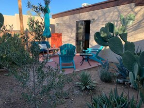 Terrace/patio - Desert Morada Casita N- 1 BED 1 BATH Dog Friendly maximum 2-NO OTHER PETS (Tucson)