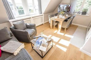 TV - Ruhig. Gemütlich. Erholung. - Ringhoog Hüs Whg. 4 "heideblick" - Objekt-id: Rhh/04 - Ringhoog Hüs (Sylt)