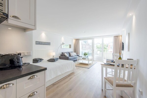 1 bedroom, WiFi, bed sheets - Modern. Coherent. Convincing - Hanseatenhaus (Sylt)