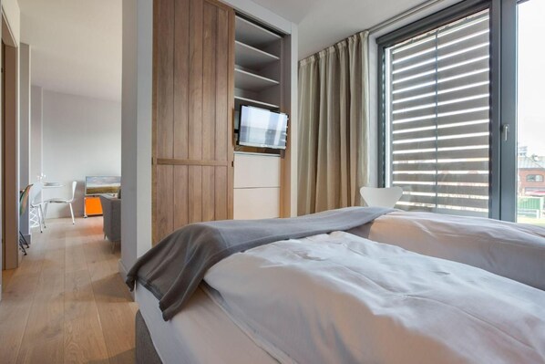 1 bedroom, iron/ironing board, WiFi, bed sheets - Central. Harmonious. Design. - New center (Sylt)