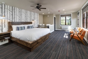 Kamar | Selimut bulu angsa, kedap suara, Wi-Fi gratis, dan seprai linen