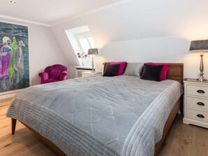 2 bedrooms, in-room safe, iron/ironing board, WiFi - Haus Friedrichstraße 35c, Whg. 42 Lorenziane Sylt - Exklusiv. Strandnah. Meerblick. - Objekt-id: (Sylt)