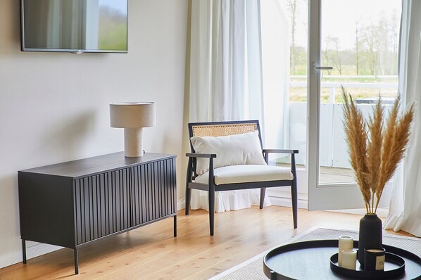 Fernseher, Stereoanlage