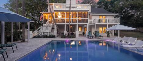 Una piscina climatizada