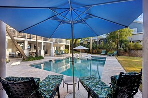 A heated pool - Waterway Views, Private Pool, Hot Tub, IOP Home! (Isle Of Palms)