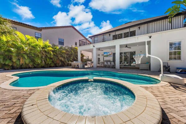 Pool - Coastal Retreat with Galactic Themed Bedroom (Kissimmee)