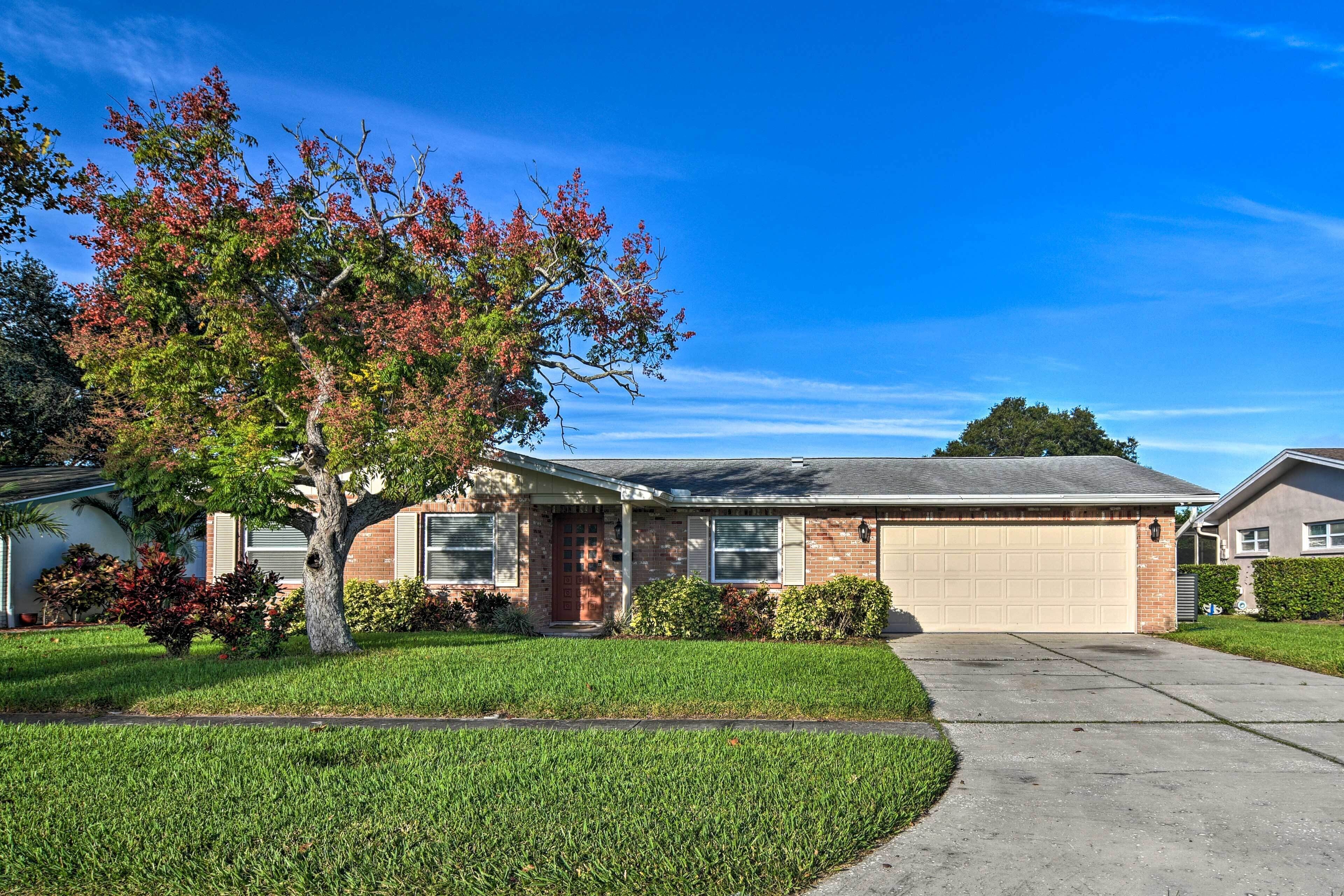 Contemporary Clearwater Home with Private Pool!