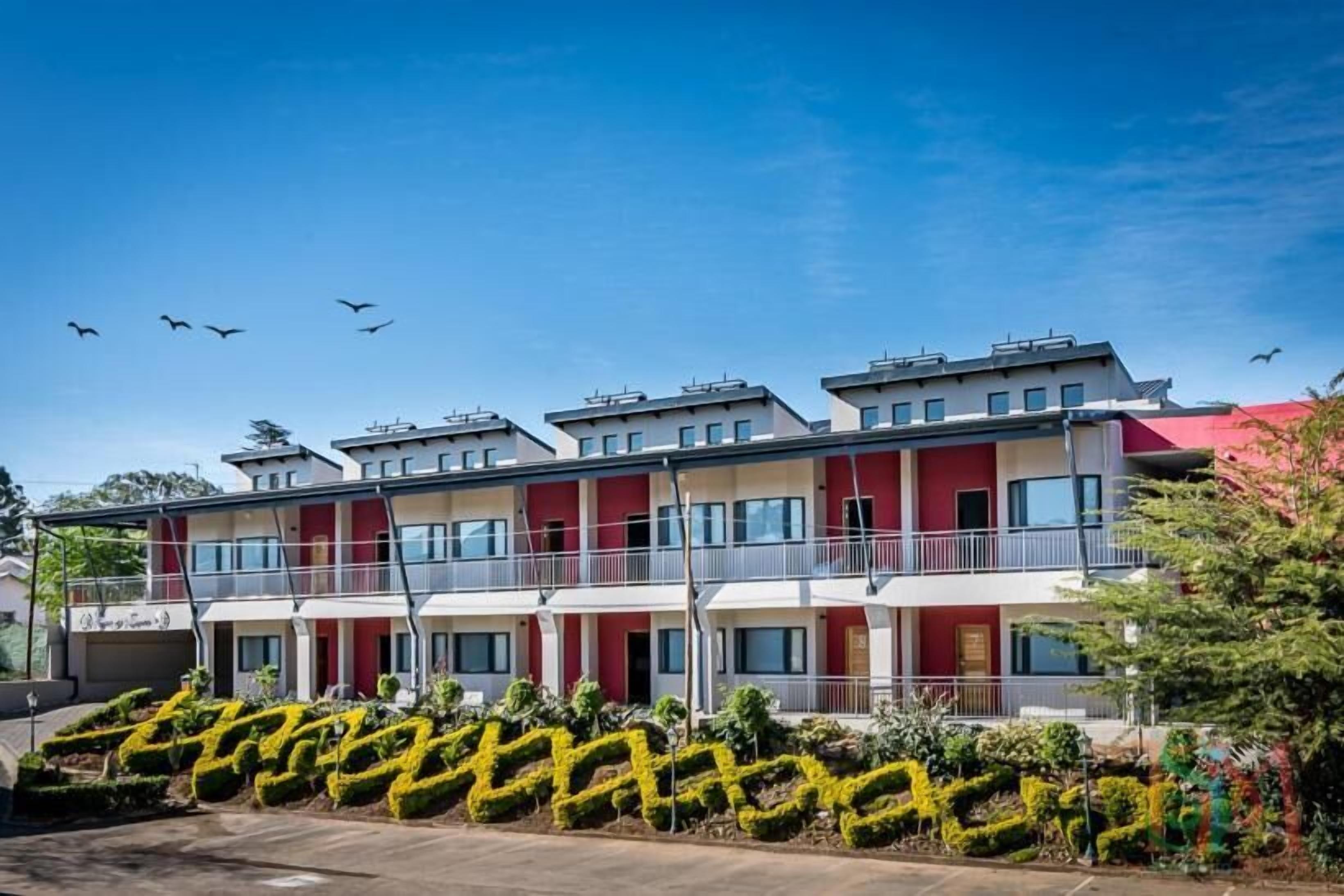 Fachada de la propiedad