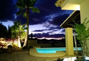 Pool - Exclusive Villa at La Sella Resort with Mountain View, Sea View, Pool, Wi-Fi, A/C, Terraces & Garden (Pedreguer)