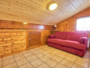 Een flatscreentelevisie