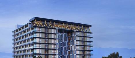 Façade de l’hébergement