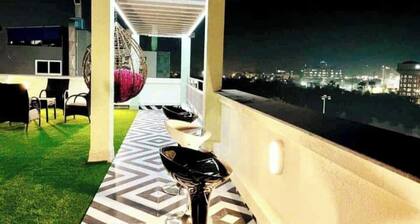 BluO Lake View 1BHK New Town - Terrace Garden, Gym