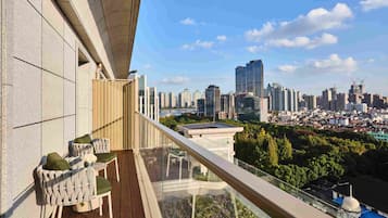 Camera Deluxe, 1 letto king, balcone | Balcone