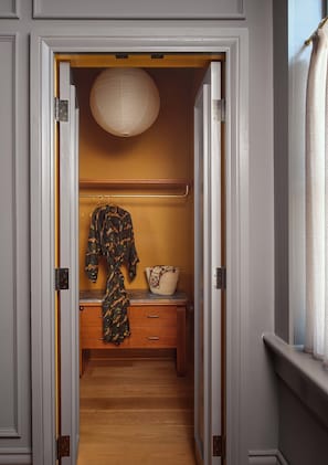 Premium bedding, memory foam beds, minibar, in-room safe