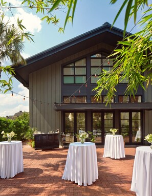 Área para banquetes al aire libre