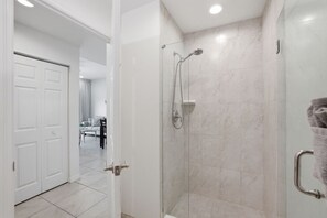 Hair dryer, towels