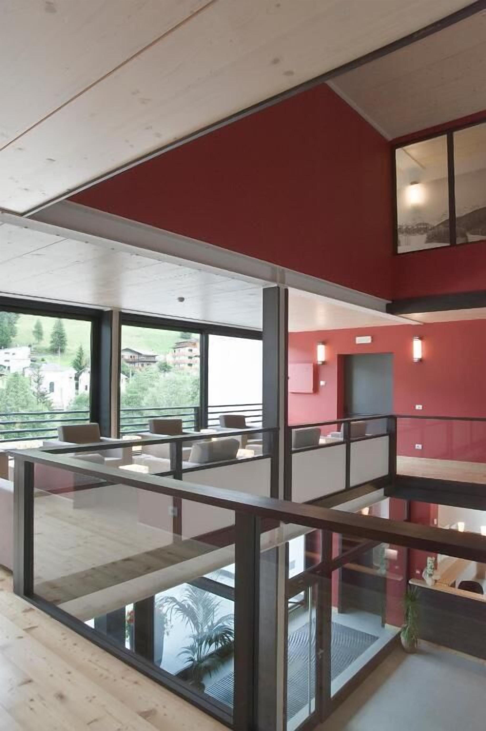 Coin salon dans le hall