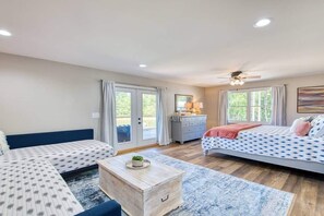 4 habitaciones, tabla de planchar con plancha y wifi gratis