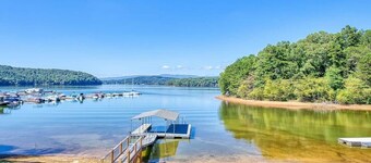 Great Lake Escape by Chatuge Home Concierge | Lakefront · Private Dock w/ Boat Slip · Hot Tub · Firepit