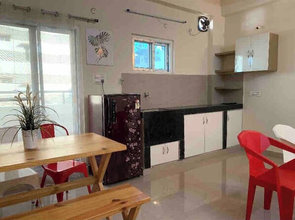 Dining - Happy Homes- Entire Airy and Clean 2 BHK NONAC (Pokalwada)