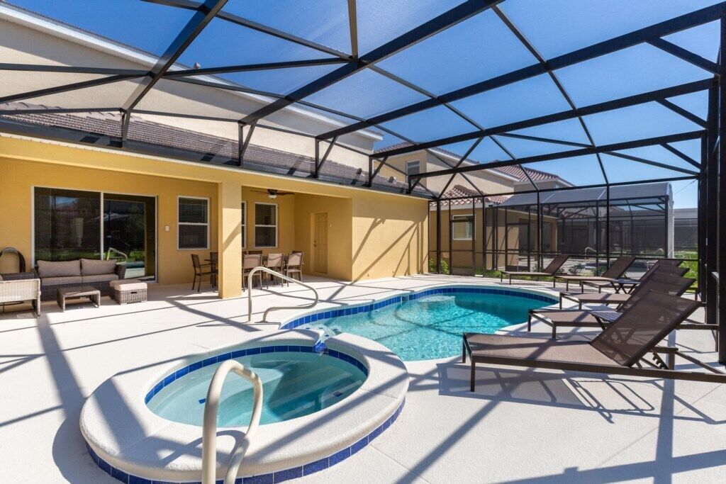 Una piscina climatizada