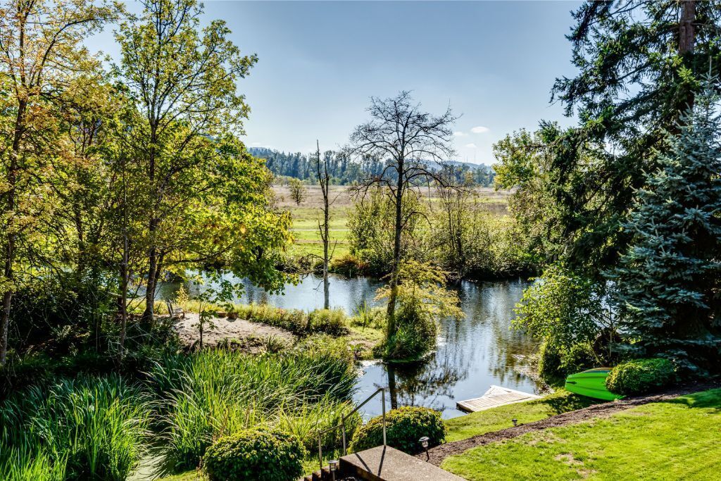 Waterfront home with unique location and convenience