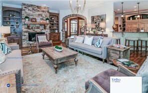 Smart TV, fireplace, ping pong, offices - Spectacular Secluded 5 Bedroom Luxury Mountain Property (Marietta)