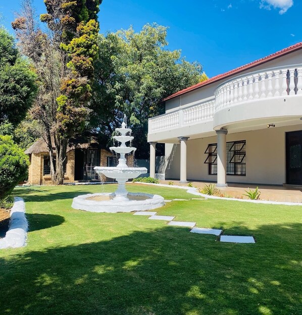 Overnattingsstedets uteområder