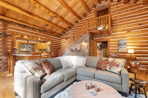 TV, fireplace, DVD player